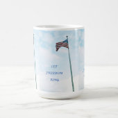 Tasse avec drapeau américain (Centre)