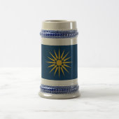 Tasse avec drapeau de Macédoine, Grèce (Centre)