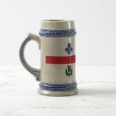 Tasse avec drapeau de Montréal, Canada (Gauche)
