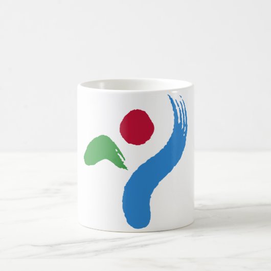 Tasse avec drapeau de Séoul, Corée du Sud (Centre)