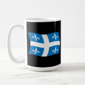 Tasse avec drapeau du Québec (Gauche)