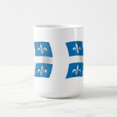 Tasse avec drapeau du Québec (Centre)