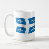 Tasse avec drapeau du Québec (Gauche)