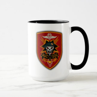 Tasse avec écusson imprimé des vétérans de la guer