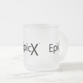 Tasse avec EpicX (logo des 3 textes - horizontal) (Devant droit)