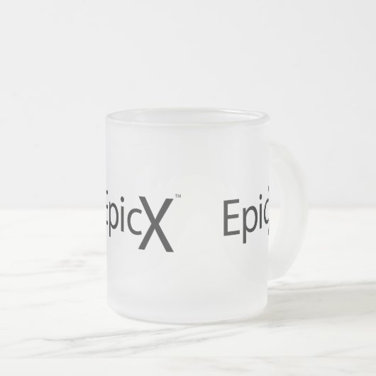 Tasse avec EpicX (logo des 3 textes - horizontal) (Devant droit)