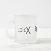 Tasse avec EpicX (logo des 3 textes - horizontal) (Gauche)