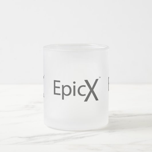 Tasse avec EpicX (logo des 3 textes - horizontal) (Centre)