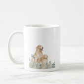 tasse avec famille Golden Retriever (Gauche)
