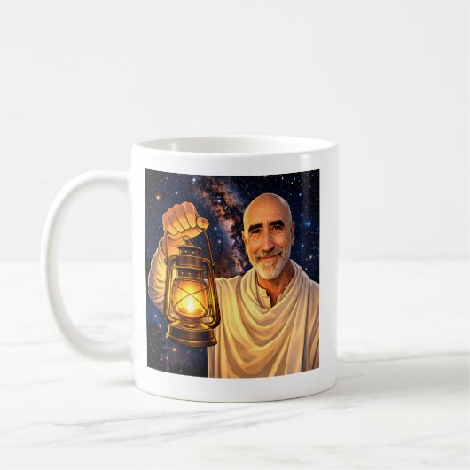 Tasse avec Finnbarr tenant une lanterne (Gauche)