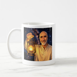 Tasse avec Finnbarr tenant une lanterne