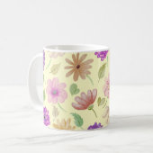 Tasse avec fleurs (Devant gauche)
