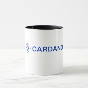 Tasse avec image du logo complet de Cardano