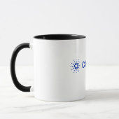 Tasse avec image du logo complet de Cardano (Gauche)