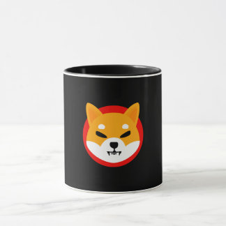 Tasse avec image du logo Shiba Inu uniquement