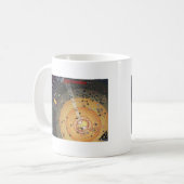 Tasse avec la carte de colonisation de frontière (Devant gauche)