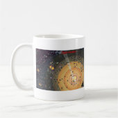 Tasse avec la carte de colonisation de frontière (Gauche)