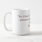 Tasse avec la citation (Gauche)