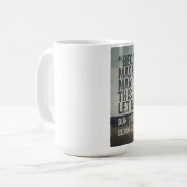 Tasse avec la citation de livre de Don don (Devant gauche)