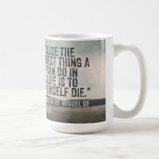Tasse avec la citation de livre de Don don