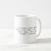 Tasse avec la couverture du livre de Harper Lin, G (Devant droit)