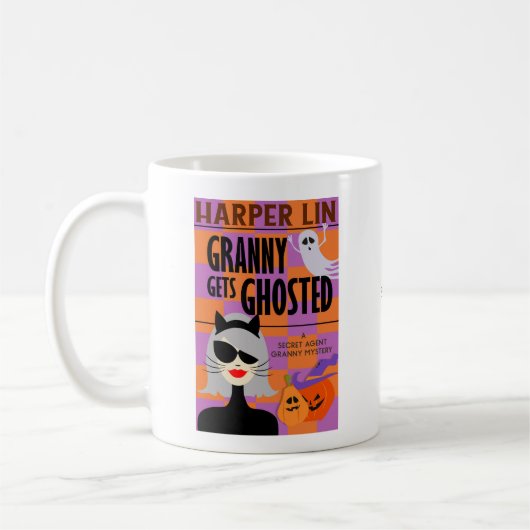 Tasse avec la couverture du livre de Harper Lin, G (Gauche)