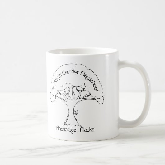 Tasse avec la devise (Droite)