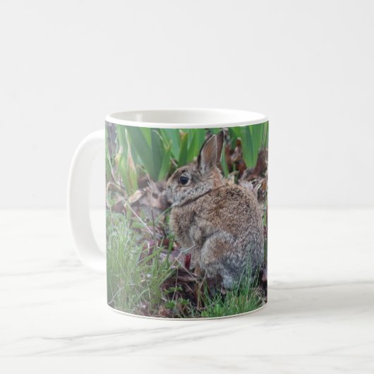 Tasse avec lapin (Devant gauche)