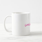 Tasse avec le beau message (Gauche)