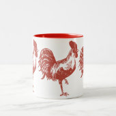 Tasse avec le coq rouge (Centre)
