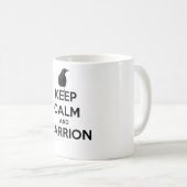 tasse avec le corbeau de poe (Devant droit)