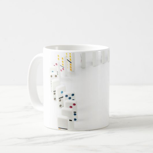 Tasse avec le domino (Devant gauche)