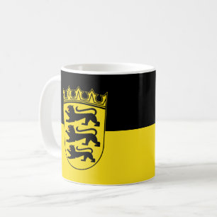Tasse avec le drapeau de Bade-Wurtemberg