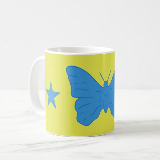 Tasse avec le drapeau de Bady Bassitt, Brésil (Devant gauche)