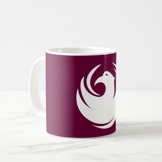 Tasse avec le drapeau de la ville de Phoenix, Ariz (Devant gauche)