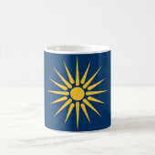 Tasse avec le drapeau de Macédoine, Grèce (Centre)