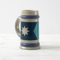 Tasse avec le drapeau du Minnesota, États-Unis