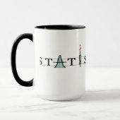 Tasse avec le logo de "statisticien" (Gauche)