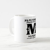 tasse avec le logo non-conformiste du Montana (Devant gauche)