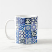 Tasse avec le motif portugais de tuiles - Azulejos (Gauche)