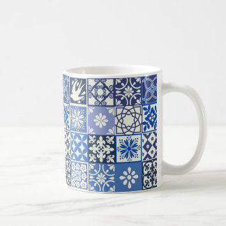 Tasse avec le motif portugais de tuiles - Azulejos