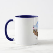 Tasse avec le plan de parcours du Marathon de Lond (Gauche)