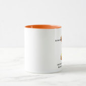 Tasse avec le proverbe chinois au sujet du temps (Centre)