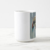 tasse avec le résumé des fleurs tropicales (Centre)