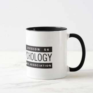 Tasse avec l'équilibre noir