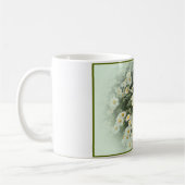 Tasse avec les marguerites encadrées par doux (Gauche)