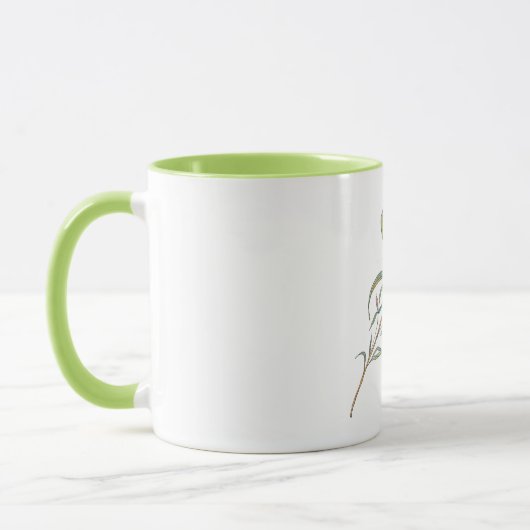 Tasse avec l'estragon (Gauche)