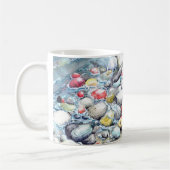 Tasse avec l'image des pierres du lac Supérieur (Gauche)