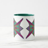 tasse avec l'image tribale (Centre)