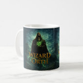 Tasse avec logo de Wizard of Orth (Devant gauche)